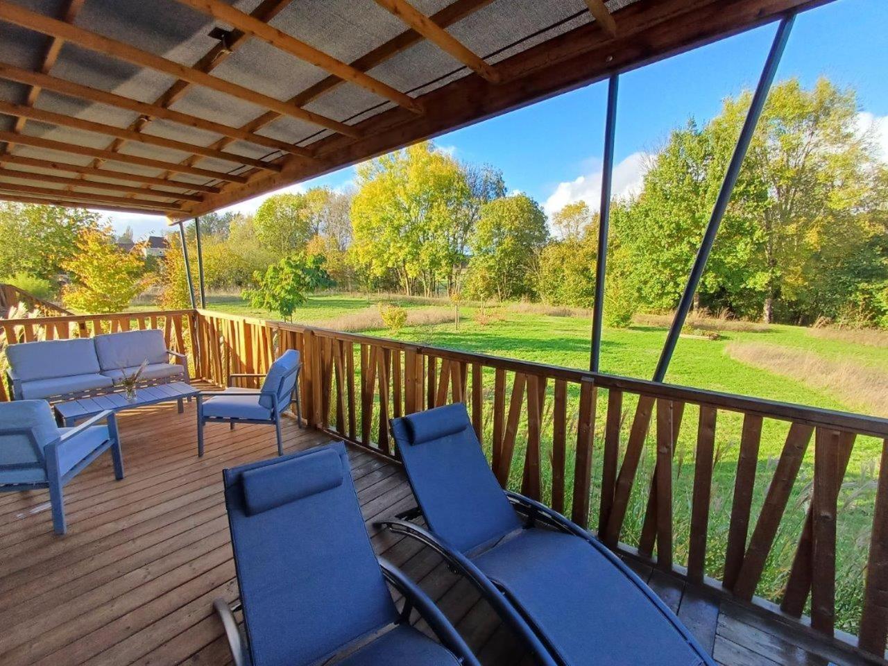 Les Chalets Du Moulin De Valade Condat-sur-Trincou Ngoại thất bức ảnh
