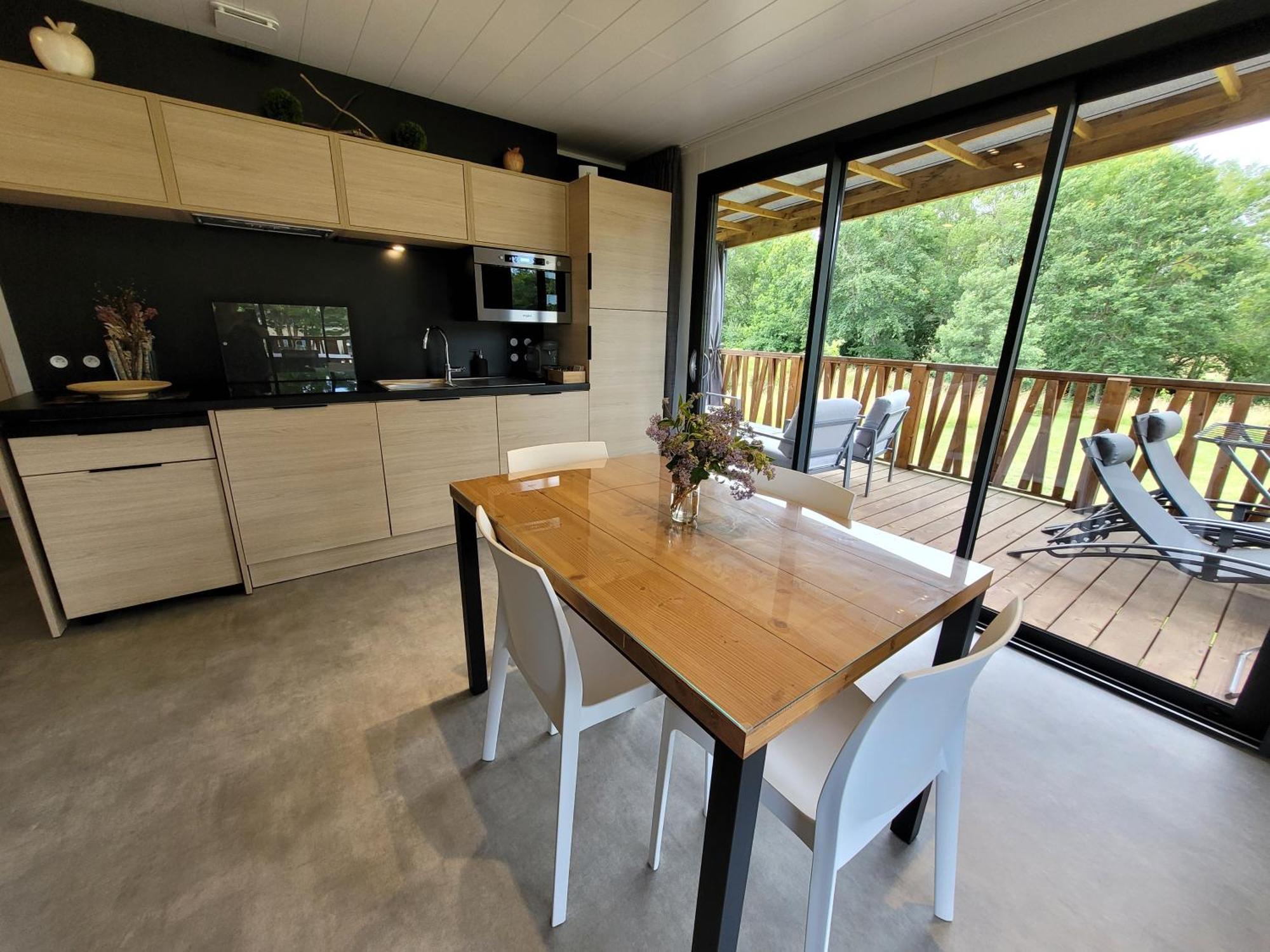Les Chalets Du Moulin De Valade Condat-sur-Trincou Ngoại thất bức ảnh